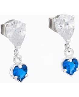 OK 4H056 silver earrings Main Image