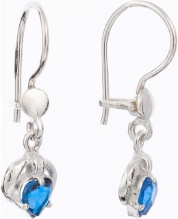 OK 4H101 silver earrings Main Image