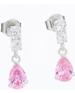 OK 6H044 silver earrings Main Image