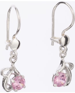 OK 6H100 silver earrings Main Image