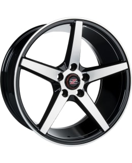 BARZETTA CAPITANO BLACK POLISHED 8X18/5X Main Image