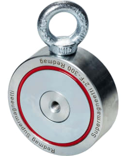 Redmag F300X2 300kg 95mm kaksipuoleinen supermagneetti Main Image