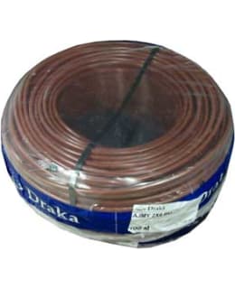 DRAKA 2X6,0MM2 RUSKEA SÄHKÖJOHTO Main Image