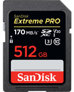 SanDisk Extreme Pro 512GB SDXC muistikortti Main Image