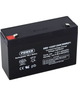 POWER PLUS 6V 12AH AGM AKKU Main Image