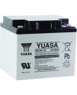 YUASA REC50-12I 12V 50AH AGM AKKU Main Image