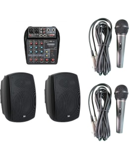 DAP AUDIO KAIUTTIMET+KARAOKEPKT MUSTA Main Image