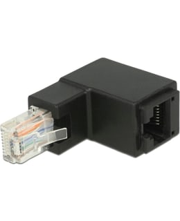 DELOCK 86424 ADAPTER RJ45 PLUG ANGLED > Main Image