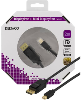 DELTACO DP-1121-K KAAPELI DISPLAYPORT MI Main Image