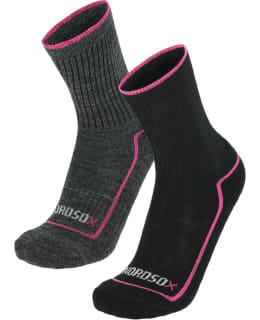 NORDSOX CROSS COU BM761 BLK/GR/FU 35-38 Main Image