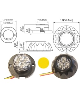 AXIXTECH 12-24V KELTAINEN Main Image