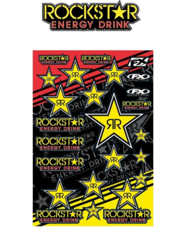 FX Factory Effex Mylar Rockstar Energy Sticker Sheet tarrasarja ...