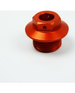 Scar Steering Stem Nut & Tool - Ktm/Husaberg All - Orange Color