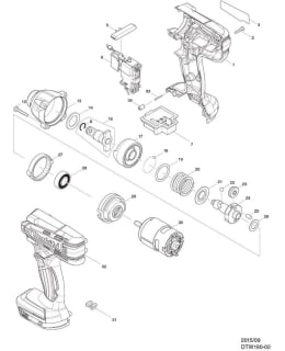 MAKITA 231907-1 1/2 HYLSYN LUKITUSRENGAS Main Image