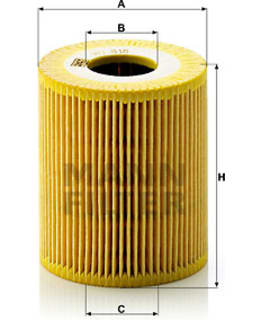 MANN FILTER HU818X ÖLJSUOD Main Image