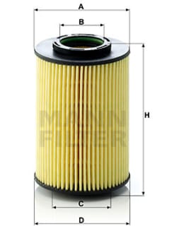 MANN FILTER HU822/5X ÖLJSUOD Main Image