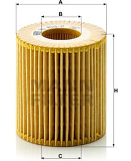 MANN FILTER HU815/2X ÖLJSUOD Main Image