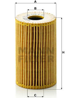 MANN FILTER HU715/4X ÖLJSUOD Main Image