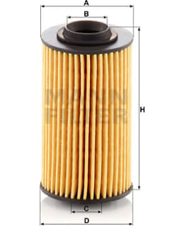 MANN FILTER HU69/3X ÖLJSUOD Main Image
