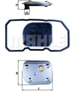 Mahle HX 158D hydrauliikkasuodatin Main Image