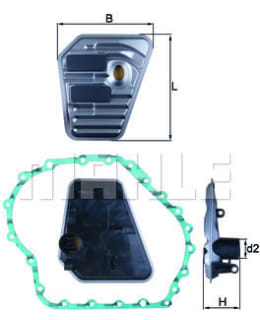 Mahle HX 167D hydrauliikkasuodatin Main Image