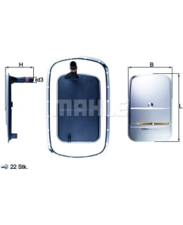 Mahle HX 165KIT hydrauliikkasuodatin Main Image