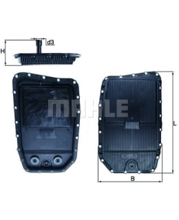 Mahle HX152 hydrauliikkasuodatin Main Image