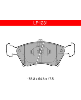 DELPHI LP1231 TOYOTA ETUJARRUPALASARJA Main Image