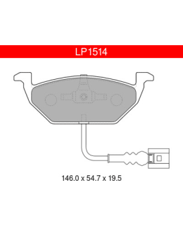 DELPHI LP1514 AUDI SEAT SKODA VW ETUJARR Main Image