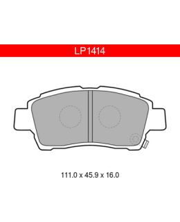 DELPHI LP1414 TOYOTA ETUJARRUPALASARJA Main Image