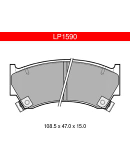 DELPHI LP1590 NISSAN ETUJARRUPALASARJA Main Image