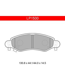 DELPHI LP1500 OPEL SUZUKI ETUJARRUPALASA Main Image