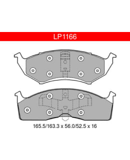 DELPHI LP1166 CHRYSLER ETUJARRUPALASARJA Main Image