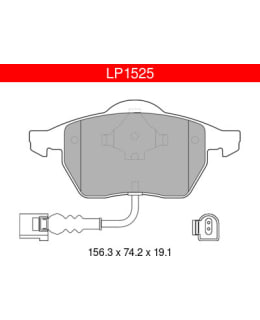 DELPHI LP1525 AUDI SEAT SKODA VW ETUJARR Main Image