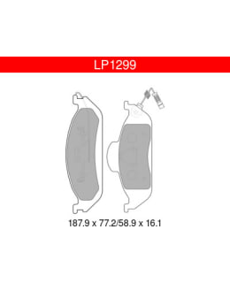 DELPHI LP1299 MERCEDES ETUJARRUPALASARJA Main Image