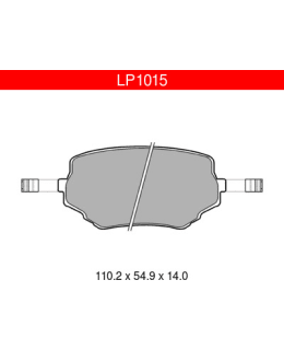 DELPHI LP1015 SUZUKI ETUJARRUPALASARJA Main Image