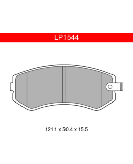 DELPHI LP1544 /TAKA NISSAN ETUJARRUPALAS Main Image