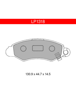 DELPHI LP1318 SUBARU SUZUKI ETUJARRUPALA Main Image
