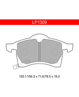 DELPHI LP1309 OPEL ETUJARRUPALASARJA Main Image