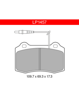 DELPHI LP1457 PEUGEOT ETUJARRUPALASARJA Main Image