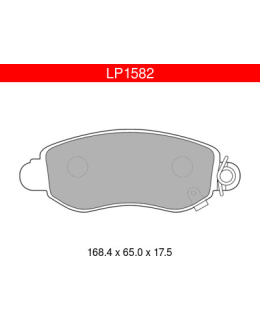 DELPHI LP1582 FORD ETUJARRUPALASARJA Main Image
