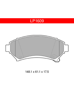 DELPHI LP1609 OPEL ETUJARRUPALASARJA Main Image