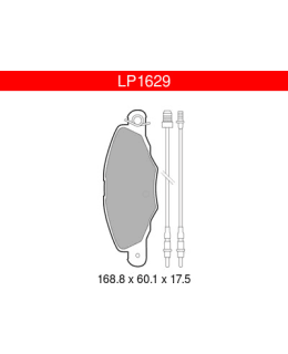 DELPHI LP1629 CITROEN ETUJARRUPALASARJA Main Image