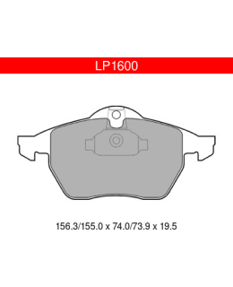DELPHI LP1600 OPEL SAAB ETUJARRUPALASARJ Main Image