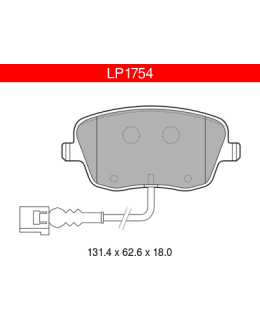 DELPHI LP1754 SEAT SKODA VW ETUJARRUPALA Main Image