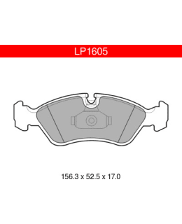DELPHI LP1605 OPEL ETUJARRUPALASARJA Main Image
