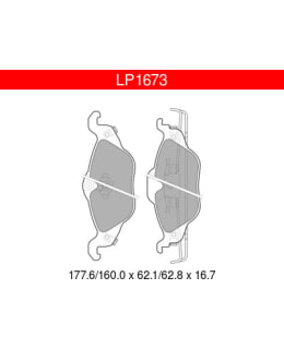 DELPHI LP1724 FORD ETUJARRUPALASARJA Main Image