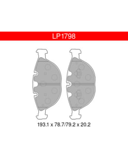 DELPHI LP1798 BMW ETUJARRUPALASARJA Main Image