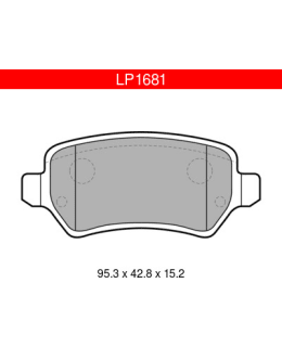 DELPHI LP1681  OPEL TAKAJARRUPALASARJA Main Image
