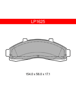 DELPHI LP1625 FORD ETUJARRUPALASARJA Main Image